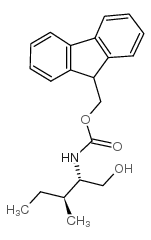 Fmoc-异亮氨醇 结构式