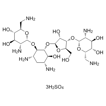 硫酸新霉素 结构式
