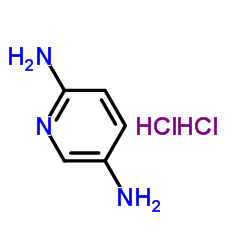 2,5-二氨基吡啶盐酸盐 结构式