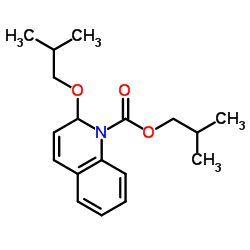 1,2-二氢-2-异丁氧基喹啉-1-甲酸异丁酯 结构式