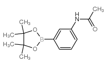 3-乙酰胺基苯硼酸频哪醇酯 结构式