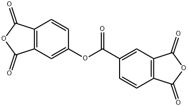 (4-邻苯二甲酸酐)甲酰氧基-4-邻苯二甲酸酯(8CI) 结构式
