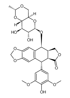cis-Etoposide 结构式