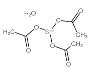 乙酸钐(III) 水合物 结构式