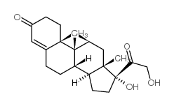 (9β,11β)-环氧氢化可的松 结构式