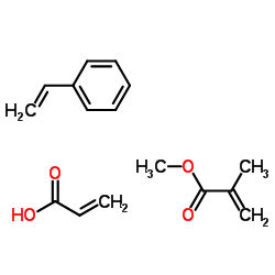 水溶性丙烯酸树脂 结构式