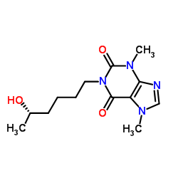 (S)-利索茶碱 结构式