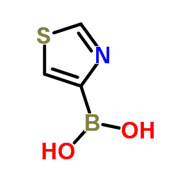 噻唑-4-硼酸 结构式