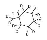 氘代甲基环己烷-d14 结构式