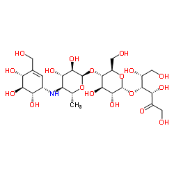 阿卡波糖-D-果糖杂质 结构式