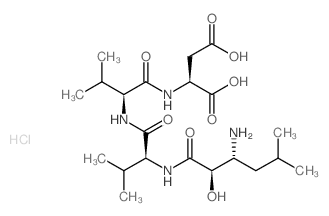表抑氨肽酶肽盐酸盐 结构式