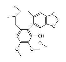 五味子酚 B 结构式