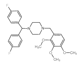 洛美利嗪 结构式