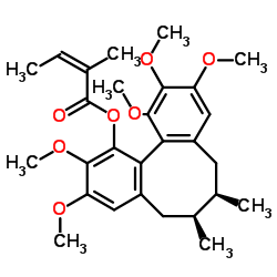 当归酰基-(+)-戈米辛K3 结构式