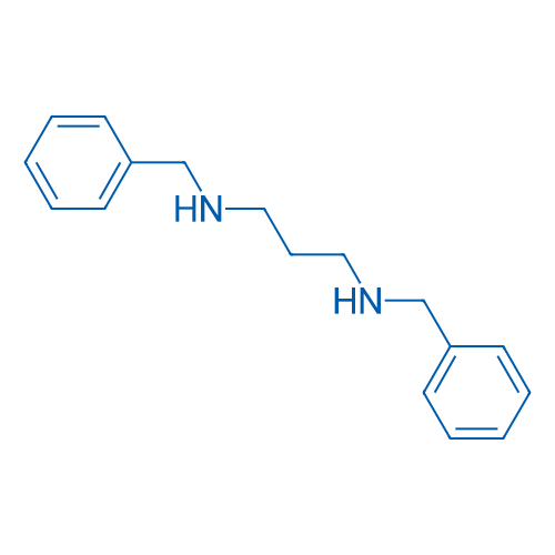 N,N'-二苄基-1,3-丙二胺 结构式