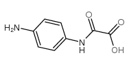 2-[(4-氨基苯基)氨基]-2-氧代-乙酸 结构式