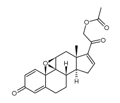 泼尼松杂质3 结构式