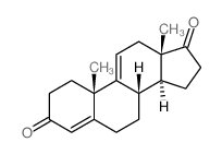 雄甾-4,9(11)-二烯-3,17-二酮 结构式