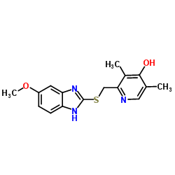 4-羟基奥美拉唑硫醚 结构式