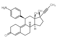 去二甲基米非司酮 结构式