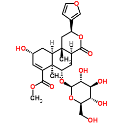 Borapetoside B 结构式
