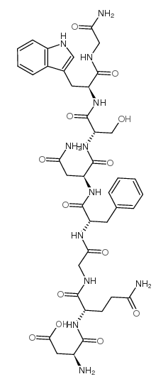 白细胞激肽III 结构式