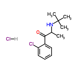 3-去氯-2-氯安非他酮盐酸盐 结构式
