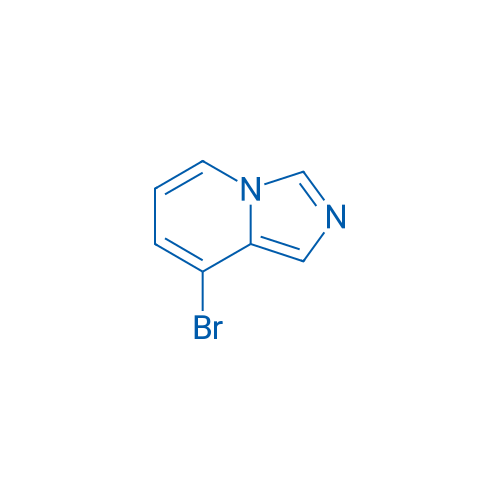 8-溴咪唑并[1,5-a]吡啶 结构式