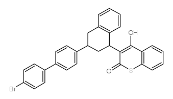 噻鼠灵 结构式