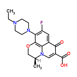 左氧氟沙星杂质32 结构式