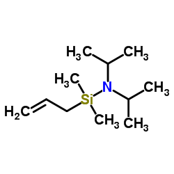 烯丙基(二异丙基氨基)二甲基硅烷 结构式