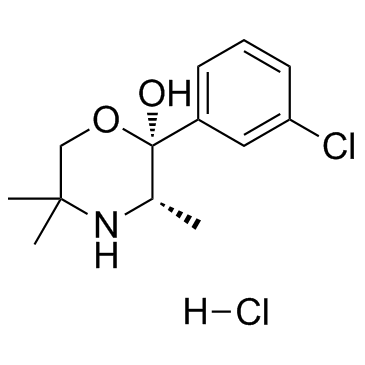 盐酸羟基安非他酮 结构式