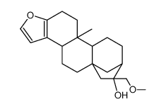 16-O-甲基咖啡醇 结构式
