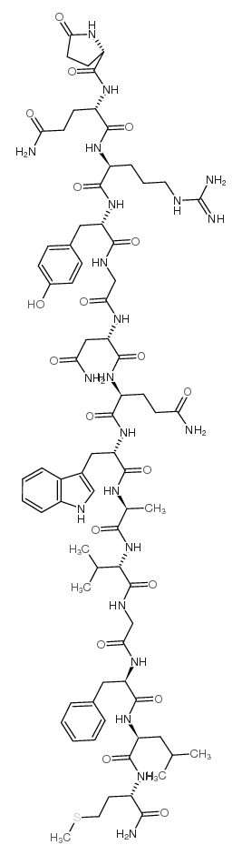 [Tyr4,D-Phe12]-蛙皮素 结构式