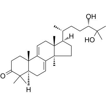 Ganodermanondiol 结构式