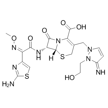 头孢噻利 结构式