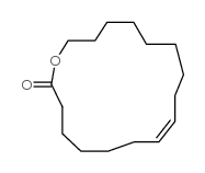 (Z)-氧代环十七碳-8-烯-2-酮 结构式