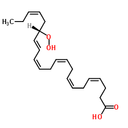17(S)-HpDoHE 结构式