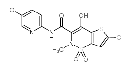 5-羟基氯诺昔康 结构式
