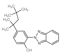 2-[2-羟基-5-(1,1,3,3-四甲丁基)苯基]苯并三唑 结构式