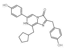 腔肠素 cp 结构式
