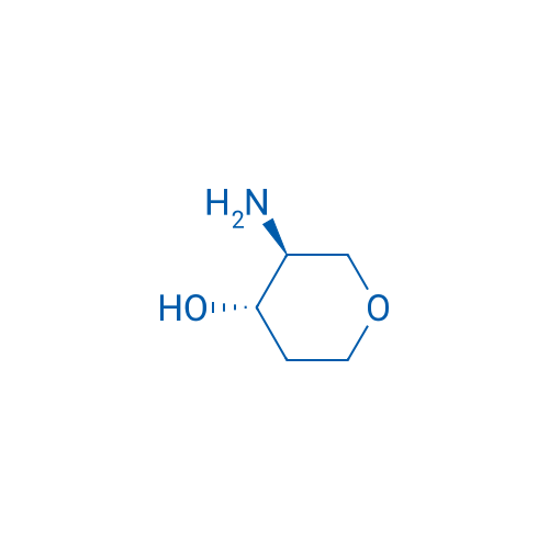 (3S,4S)-3-氨基-4-羟基四氢吡喃 结构式