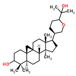 21,24-环氧基环安坦-3,25-二醇 结构式