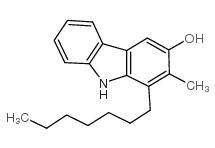 卡唑他汀 结构式