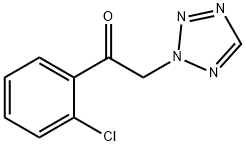1-(2-氯苯基)-2-(2H-四唑-2-基)乙酮 结构式