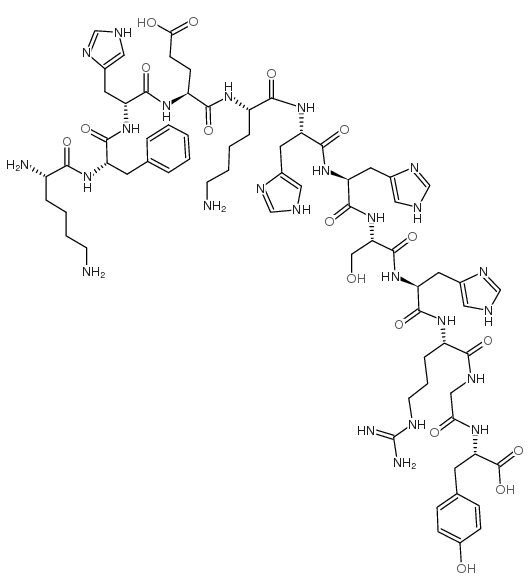 组氨酸富蛋白-8 结构式