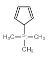 三甲基环戊二烯基铂(IV) 结构式