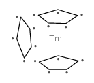 三(环戊二烯基)铥(III) 结构式