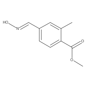 3-甲基-4-甲氧羰基苯甲醛肟 结构式