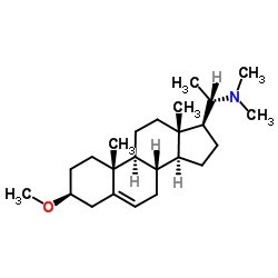 矮陀陀胺碱 A 结构式